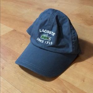 Lacoste hat. One size fits all